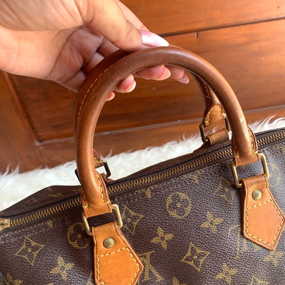 Louis Vuitton Speedy 30 Canvas Monogram TH0091 - Sept 2001 - Picture 5 of 15
